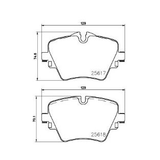 Колодки тормозные дисковые передние для BMW X1 (F48) (15-) / 2 (F45) (14-) TRIALLI PF4059
Колодки тормозные дисковые передние для BMW X1 (F48) (15-) / 2 (F45) (14-) TRIALLI PF4059