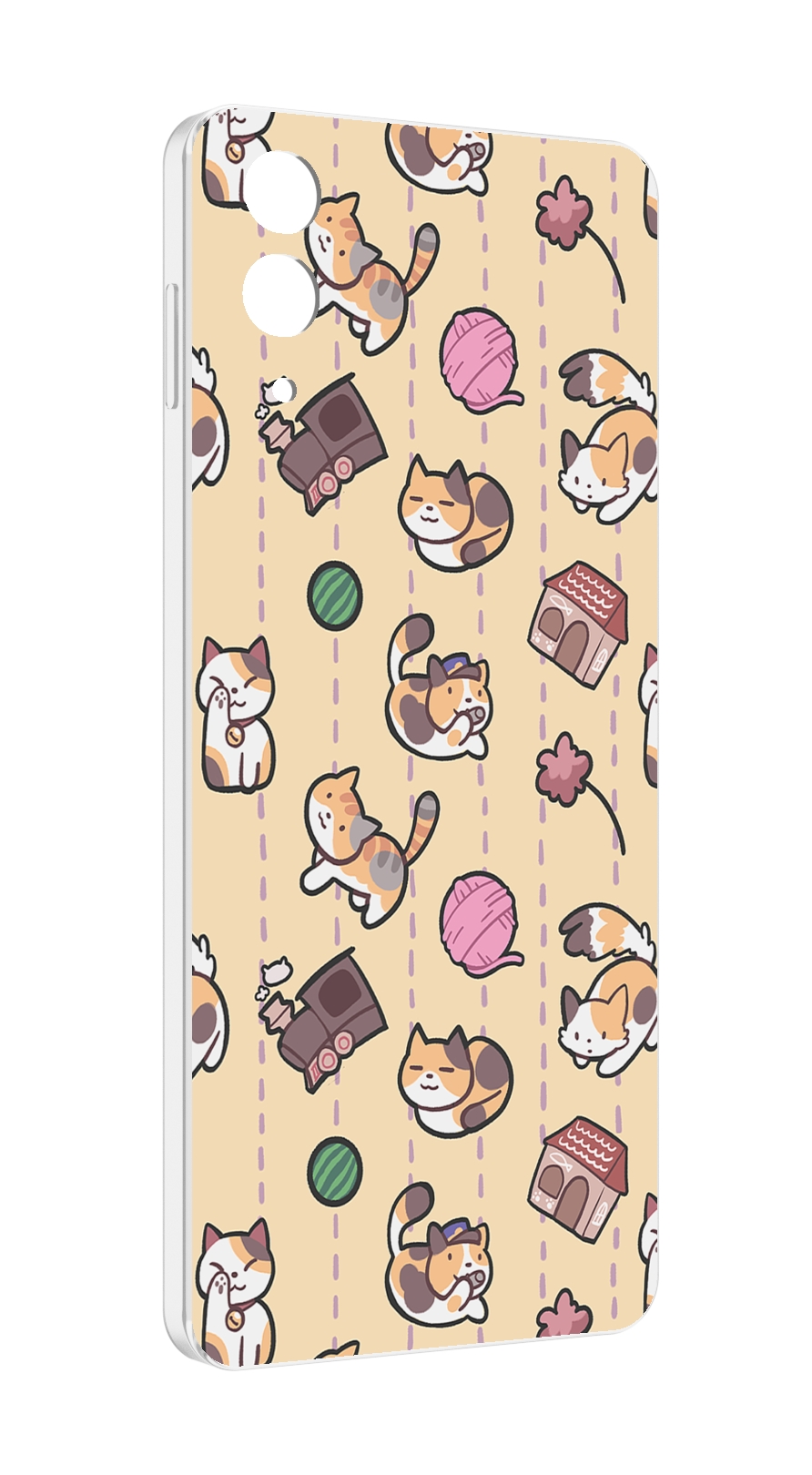 Чехол MyPads Котики-клубочки для Samsung Galaxy Z Flip 4 (SM-F721), Прозрачный, Tocco
Чехол MyPads Котики-клубочки для Samsung Galaxy Z Flip 4 (SM-F721), Прозрачный, Tocco