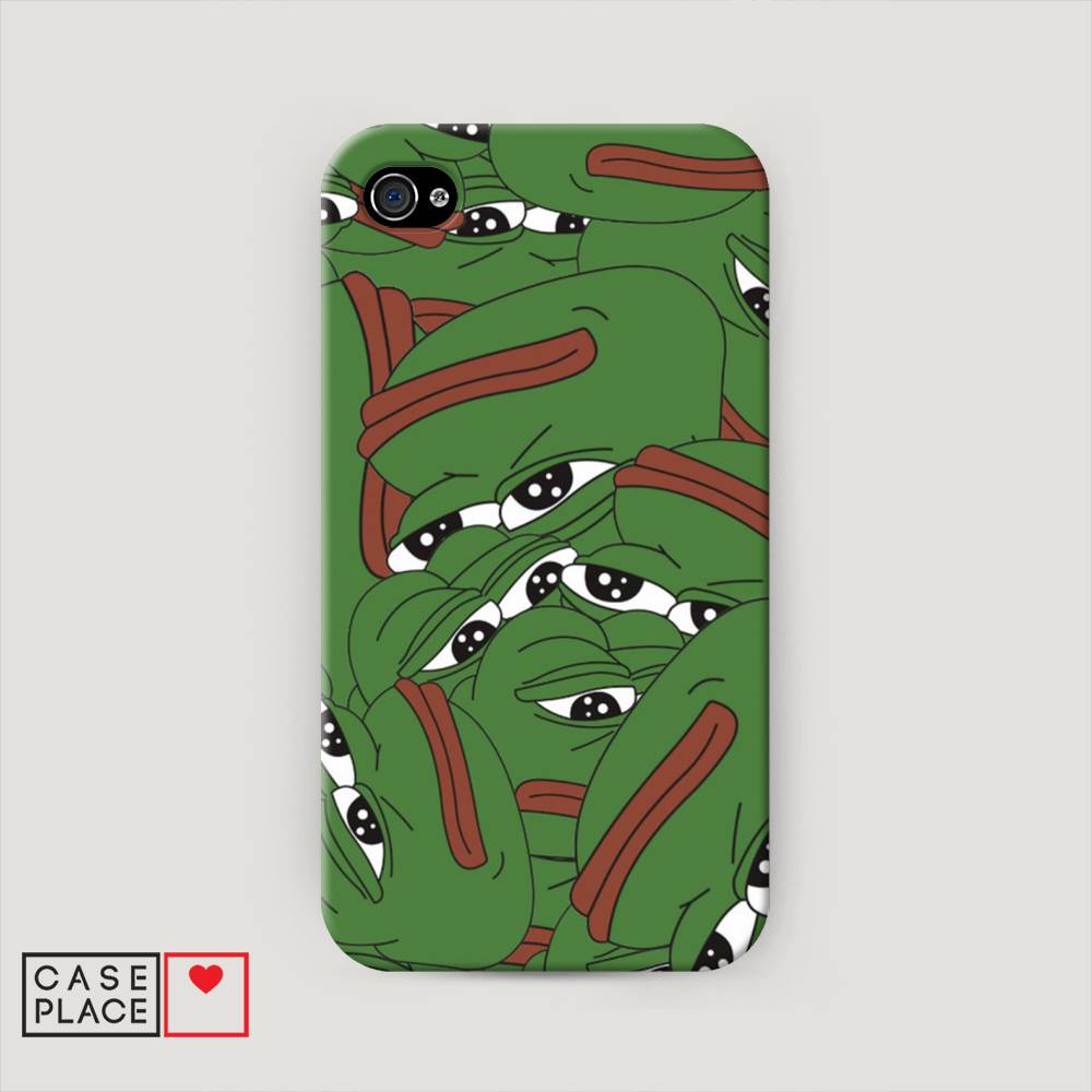 Пластиковый чехол "Печальный frog" на Apple iPhone 4, 10120-7
Пластиковый чехол "Печальный frog" на Apple iPhone 4, 10120-7