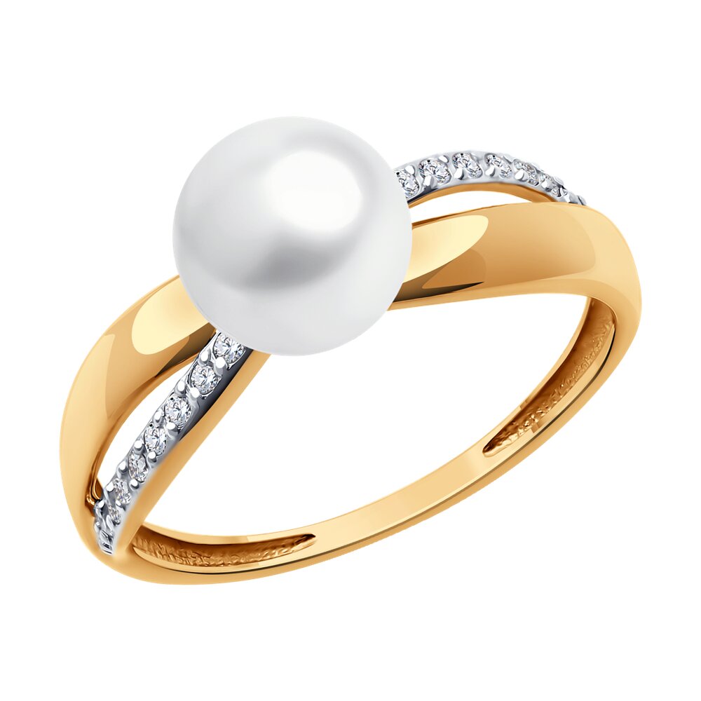 Кольцо из золота р. Diamant 51-310-02266-1, фианит\жемчуг культивированный, 51-310-02266-1
Кольцо из золота р. Diamant 51-310-02266-1, фианит\жемчуг культивированный, 51-310-02266-1