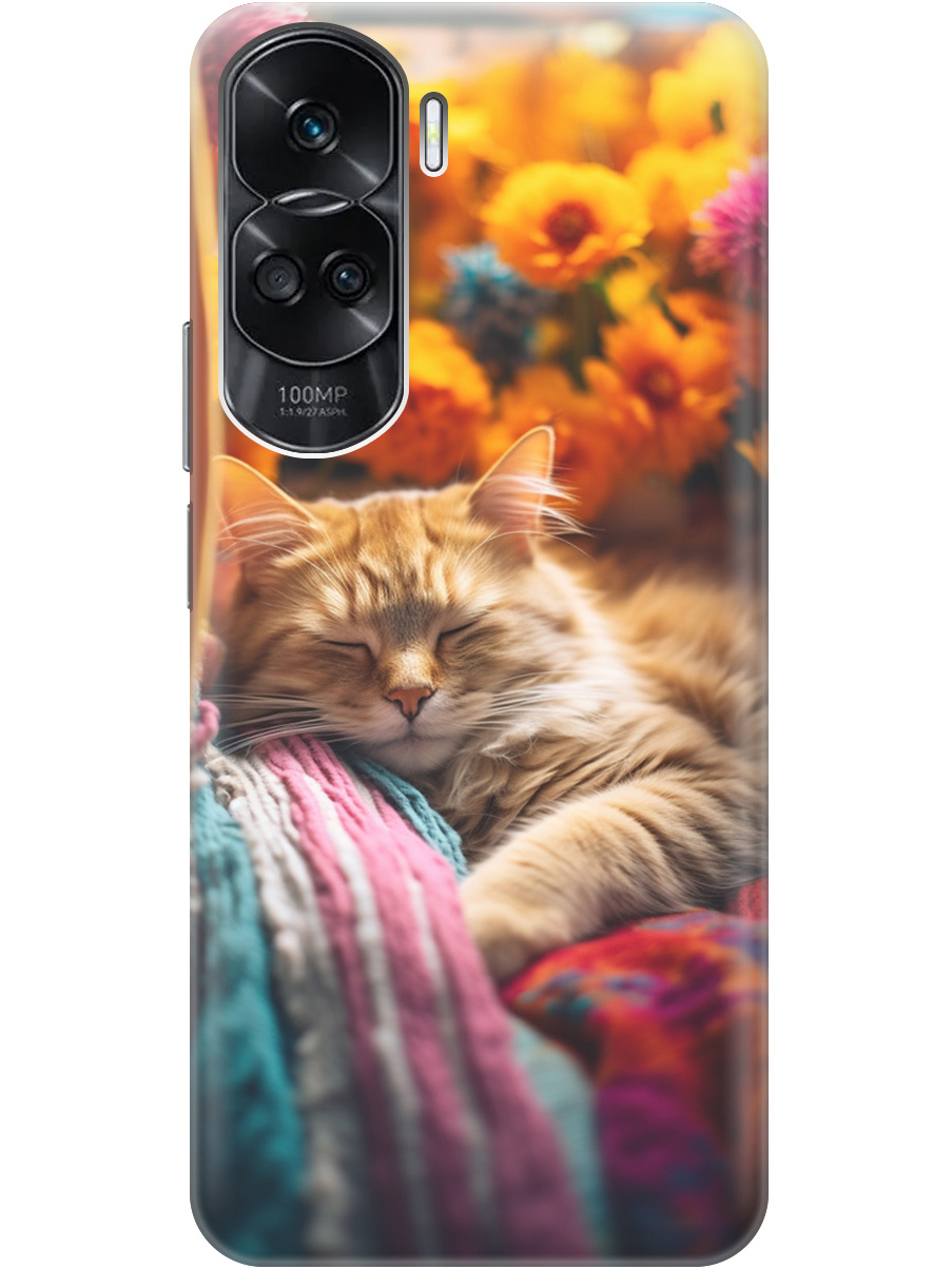 Силиконовый чехол на Honor 90 Lite с принтом "Котик в цветах" прозрачный, Белый;желтый, 20001432
Силиконовый чехол на Honor 90 Lite с принтом "Котик в цветах" прозрачный, Белый;желтый, 20001432