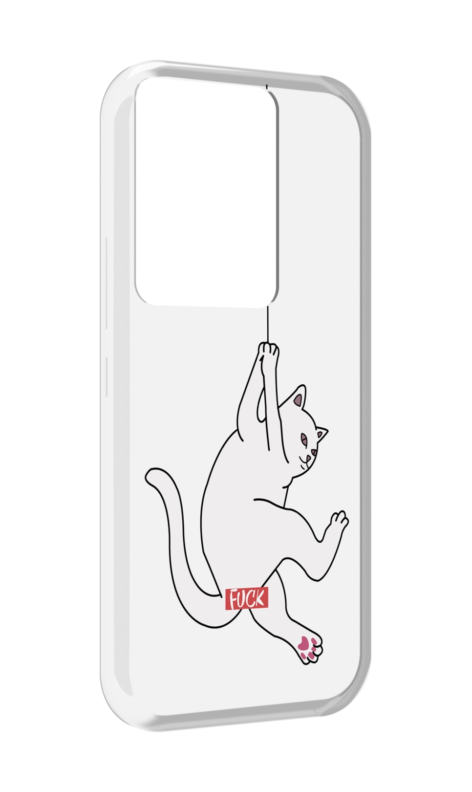Чехол MyPads котяра-на-веревке для Itel Vision 3 Plus / Itel P38 Pro, Прозрачный, Tocco
Чехол MyPads котяра-на-веревке для Itel Vision 3 Plus / Itel P38 Pro, Прозрачный, Tocco