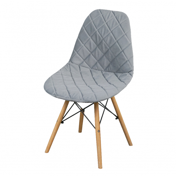 Чехол на стул Eames DSW из микровелюра CHIEDOCOVER, 40x46, ромб, светло-серый, EAMES06
Чехол на стул Eames DSW из микровелюра CHIEDOCOVER, 40x46, ромб, светло-серый, EAMES06