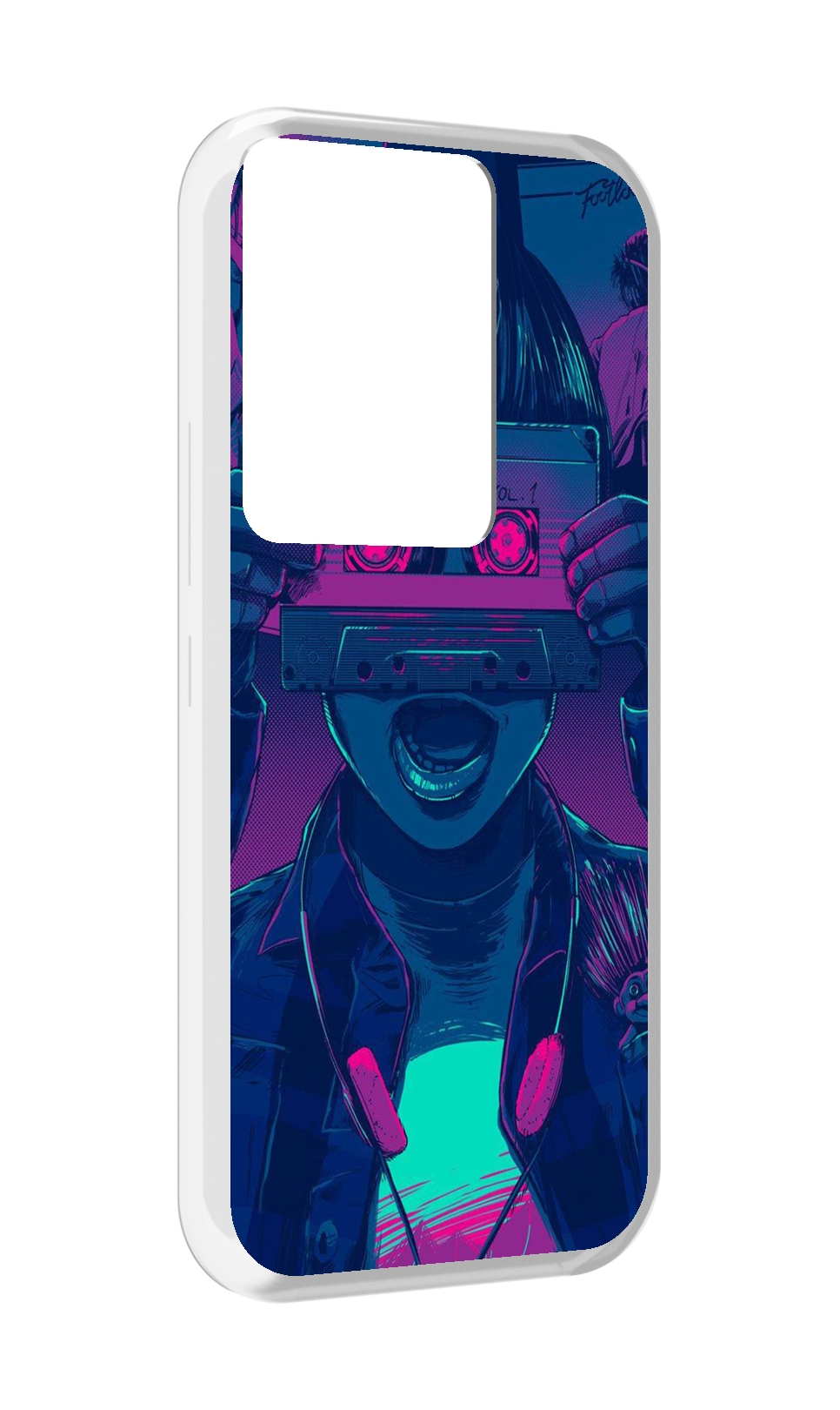 Чехол MyPads киберпанк с кассетой для Itel Vision 3 Plus / Itel P38 Pro, Прозрачный, Tocco
Чехол MyPads киберпанк с кассетой для Itel Vision 3 Plus / Itel P38 Pro, Прозрачный, Tocco