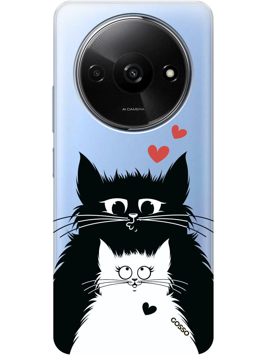 Силиконовый чехол на Xiaomi Redmi A3 с рисунком "Cats in Love" прозрачный, Прозрачный;белый;красный;черный, 20012118
Силиконовый чехол на Xiaomi Redmi A3 с рисунком "Cats in Love" прозрачный, Прозрачный;белый;красный;черный, 20012118