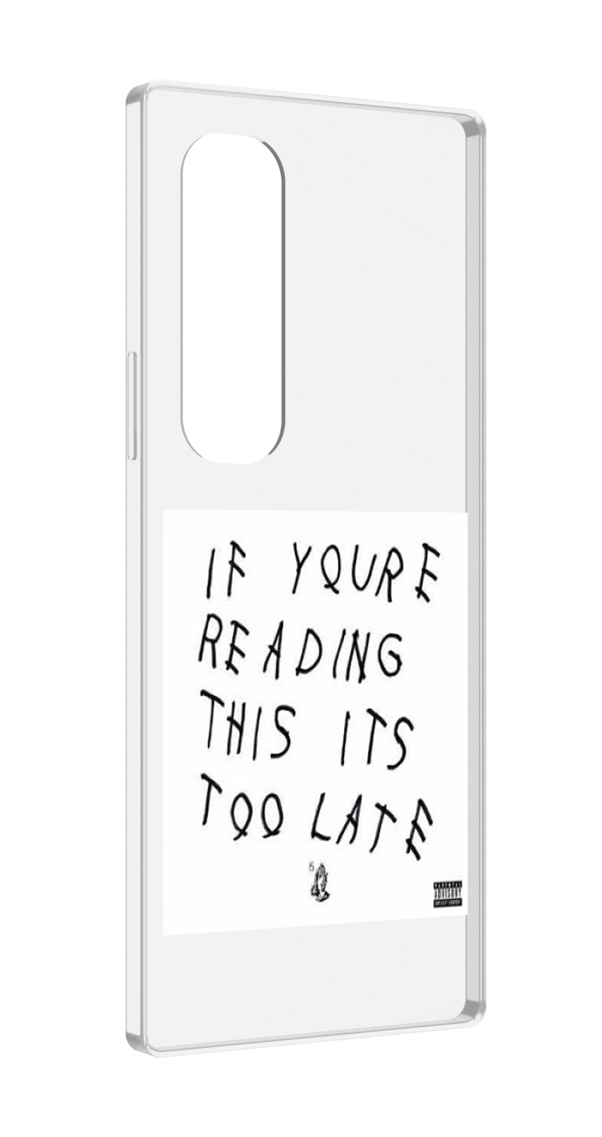 Чехол MyPads Drake - If You’re Reading This It’s Too Late для Samsung Galaxy Z Fold 4, Прозрачный, Tocco
Чехол MyPads Drake - If You’re Reading This It’s Too Late для Samsung Galaxy Z Fold 4, Прозрачный, Tocco