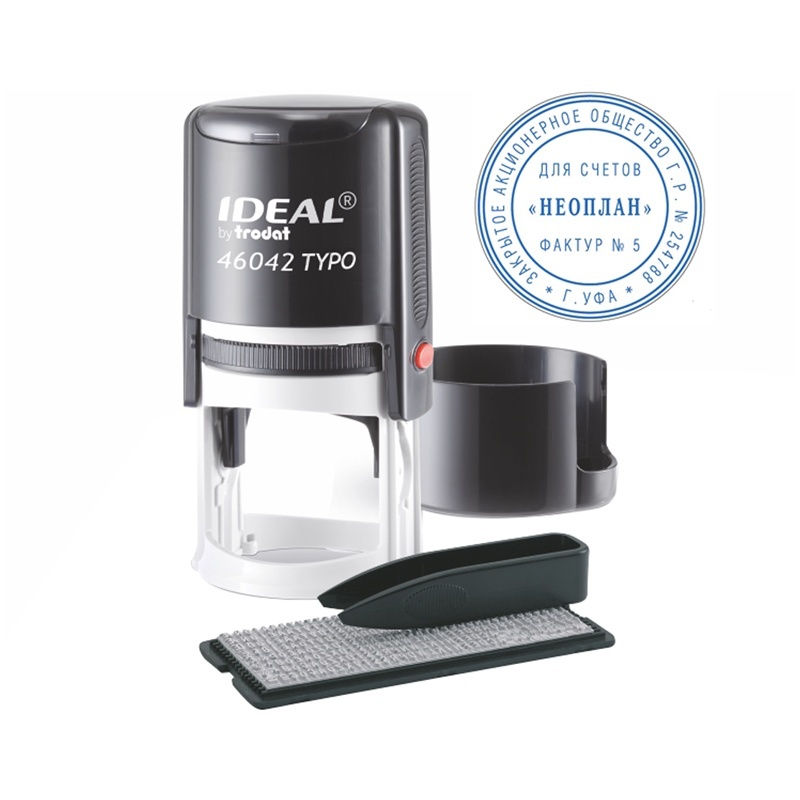 Trodat Ideal, автоматическая, D 42 мм, 1 круг, Черный, Ideal, автоматическая, D 42 мм, 1 круг
Trodat Ideal, автоматическая, D 42 мм, 1 круг, Черный, Ideal, автоматическая, D 42 мм, 1 круг