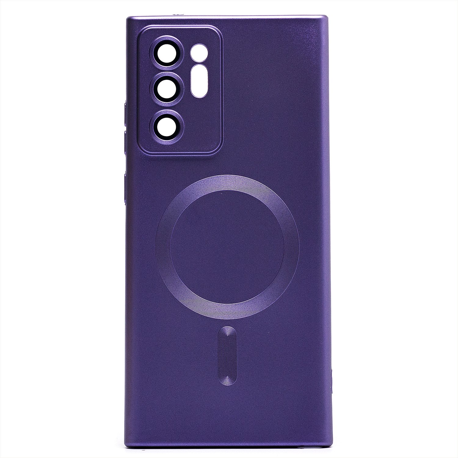 Чехол Samsung SM-N985F (Galaxy Note 20 Ultra) силиконовый Matte MagSafe <пурпурный>, Фиолетовый
Чехол Samsung SM-N985F (Galaxy Note 20 Ultra) силиконовый Matte MagSafe <пурпурный>, Фиолетовый