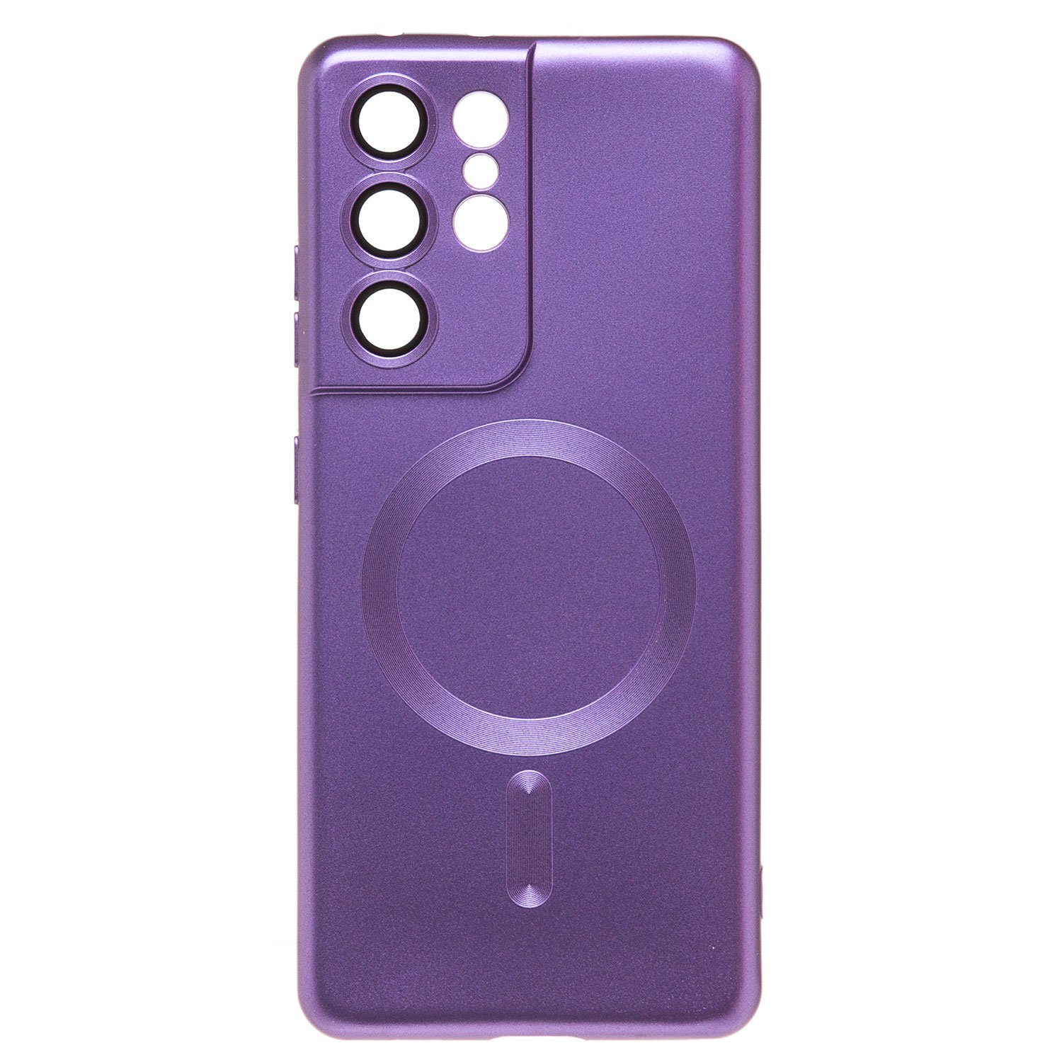 Чехол Samsung SM-G998B (Galaxy S21 Ultra) силиконовый Matte MagSafe <пурпурный>, Фиолетовый
Чехол Samsung SM-G998B (Galaxy S21 Ultra) силиконовый Matte MagSafe <пурпурный>, Фиолетовый