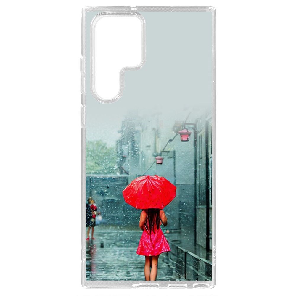 Чехол-накладка Krutoff Clear Case Красный зонтик для Samsung Galaxy S22 Ultra (S908), Прозрачный
Чехол-накладка Krutoff Clear Case Красный зонтик для Samsung Galaxy S22 Ultra (S908), Прозрачный