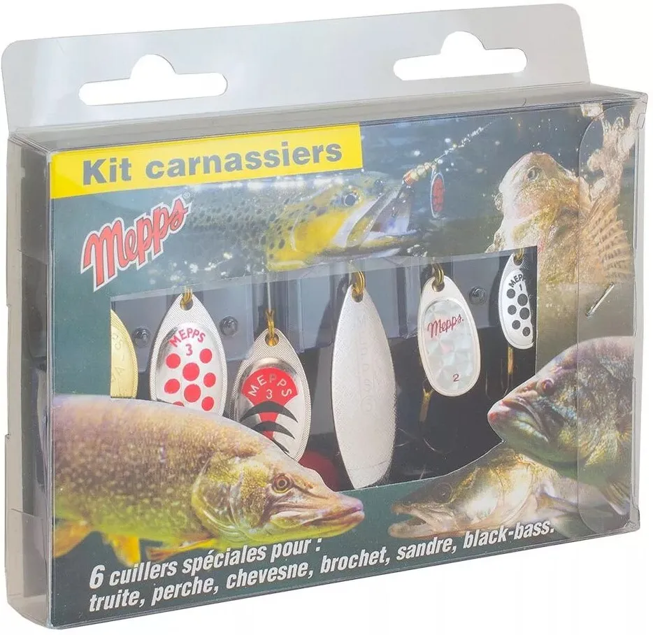 Набор Mepps Блесны Aglia Kit Carnassier, Серебристый;золотистый, Aglia Kit Carnassier
Набор Mepps Блесны Aglia Kit Carnassier, Серебристый;золотистый, Aglia Kit Carnassier