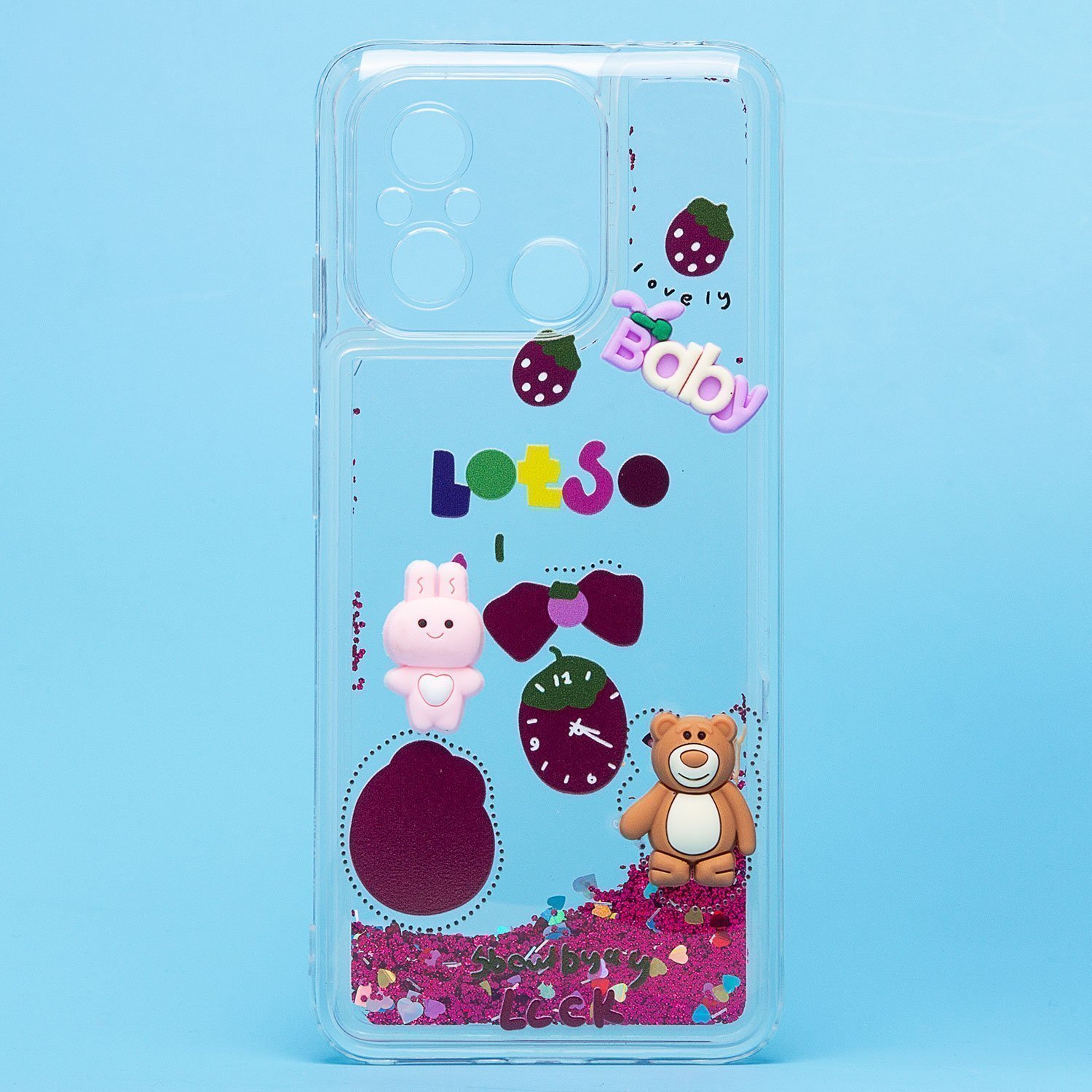 Чехол Poco C55 (22127PC95I), Xiaomi Redmi 12C (22120RN86G) силиконовый 3D игрушки бордовый
Чехол Poco C55 (22127PC95I), Xiaomi Redmi 12C (22120RN86G) силиконовый 3D игрушки бордовый