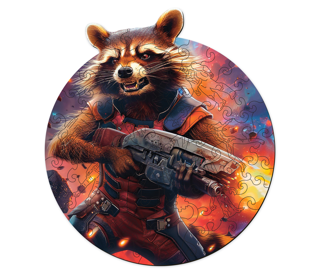 Деревянные пазлы Active puzzles Енот Ракета Rocket Raccoon настольная игра 70 деталей, Енот Ракета
Деревянные пазлы Active puzzles Енот Ракета Rocket Raccoon настольная игра 70 деталей, Енот Ракета