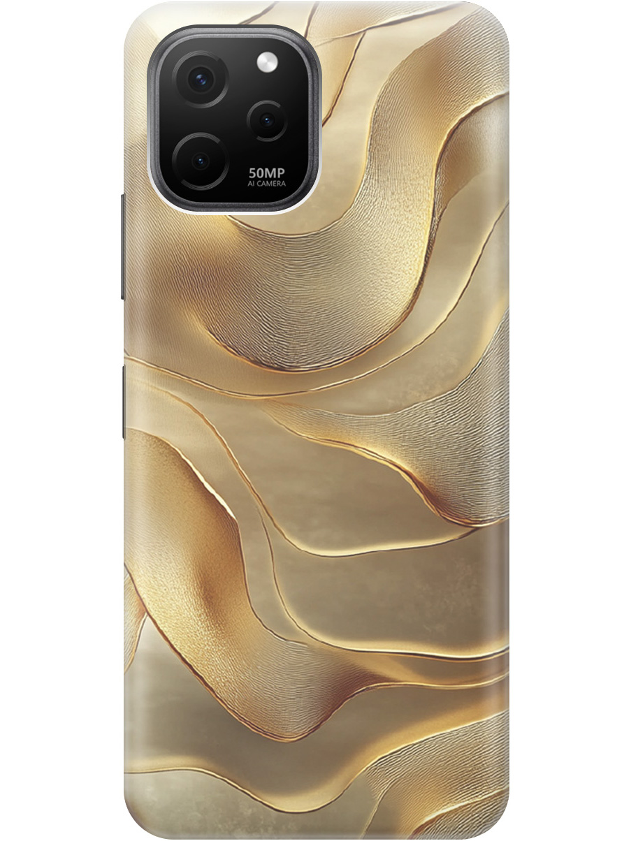Силиконовый чехол на Huawei nova Y61 с принтом "Золотистые волны", Прозрачный;бежевый;золотистый, 762098531
Силиконовый чехол на Huawei nova Y61 с принтом "Золотистые волны", Прозрачный;бежевый;золотистый, 762098531