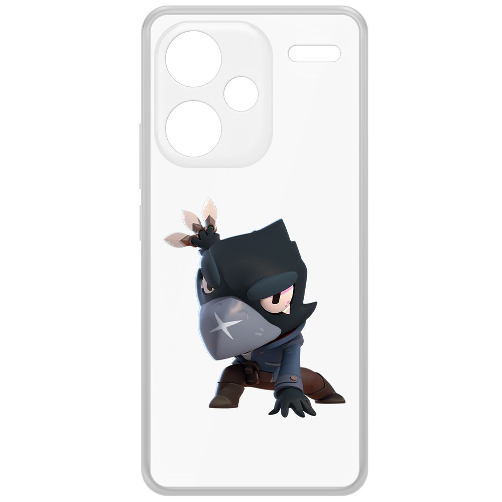 Чехол-накладка Krutoff Clear Case Brawl Stars-Ворон для Xiaomi Redmi Note 13 Pro+ 5G, Прозрачный
Чехол-накладка Krutoff Clear Case Brawl Stars-Ворон для Xiaomi Redmi Note 13 Pro+ 5G, Прозрачный