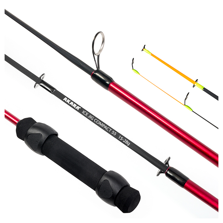 фото Удилище akara ice jig compact igc-28-55, 0,5 м, medium fast, 0-28 г