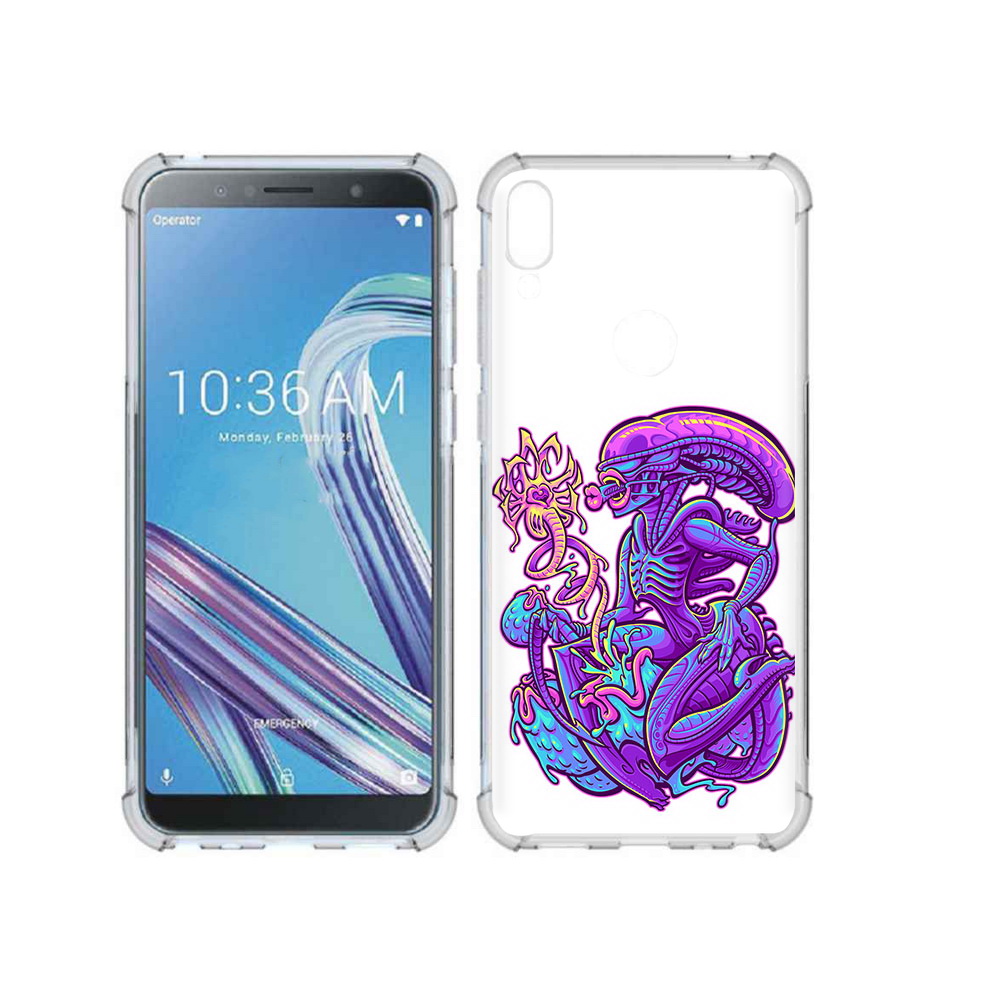 Чехол MyPads Tocco для Asus ZenFone Max Pro (ZB602KL) чужой фиолетовый цвет, Прозрачный, Tocco
Чехол MyPads Tocco для Asus ZenFone Max Pro (ZB602KL) чужой фиолетовый цвет, Прозрачный, Tocco
