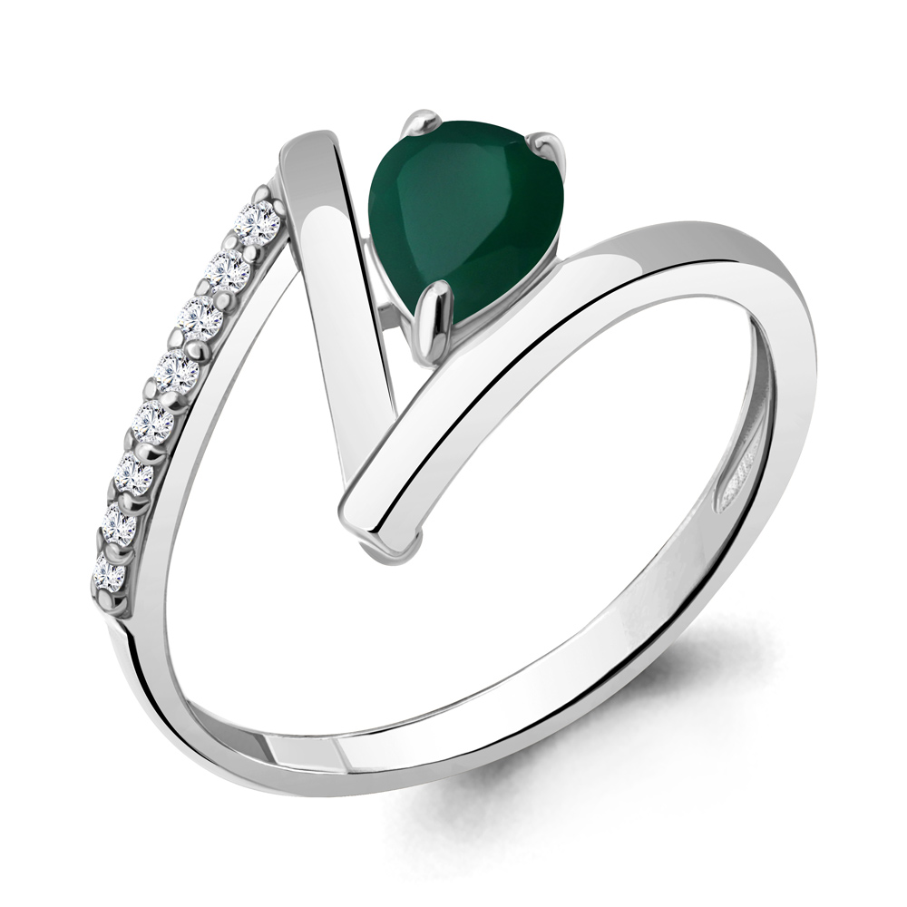Кольцо из серебра с агатом\фианитом Aquamarine Aquamarine 6959209А_925_р р, 6959209А_925_р
Кольцо из серебра с агатом\фианитом Aquamarine Aquamarine 6959209А_925_р р, 6959209А_925_р
