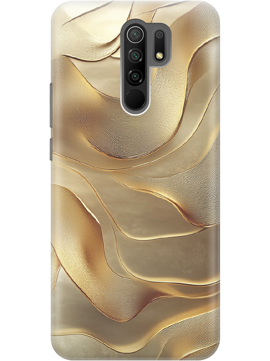Силиконовый чехол на Xiaomi Redmi 9 с принтом "Золотистые волны", Прозрачный;бежевый;золотистый, 723276731
Силиконовый чехол на Xiaomi Redmi 9 с принтом "Золотистые волны", Прозрачный;бежевый;золотистый, 723276731