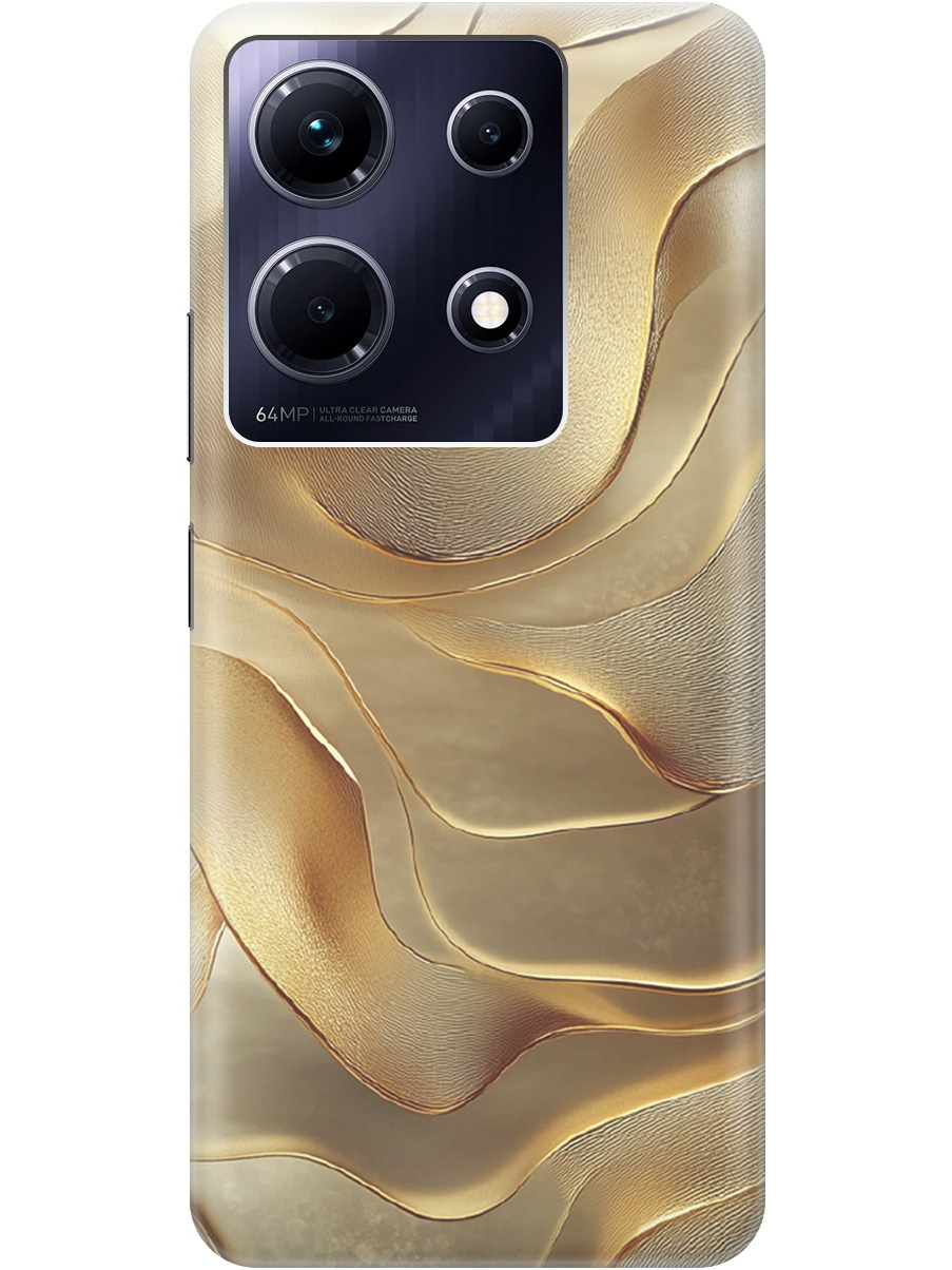 Силиконовый чехол на Infinix Note 30 с принтом "Золотистые волны", Прозрачный;бежевый;золотистый, 773943731
Силиконовый чехол на Infinix Note 30 с принтом "Золотистые волны", Прозрачный;бежевый;золотистый, 773943731
