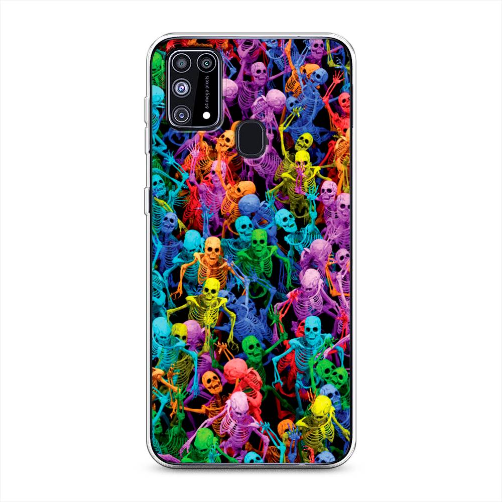 Чехол на Samsung Galaxy M31 "Вечеринка скелетов", Фиолетовый;желтый;оранжевый, 2100750-6
Чехол на Samsung Galaxy M31 "Вечеринка скелетов", Фиолетовый;желтый;оранжевый, 2100750-6