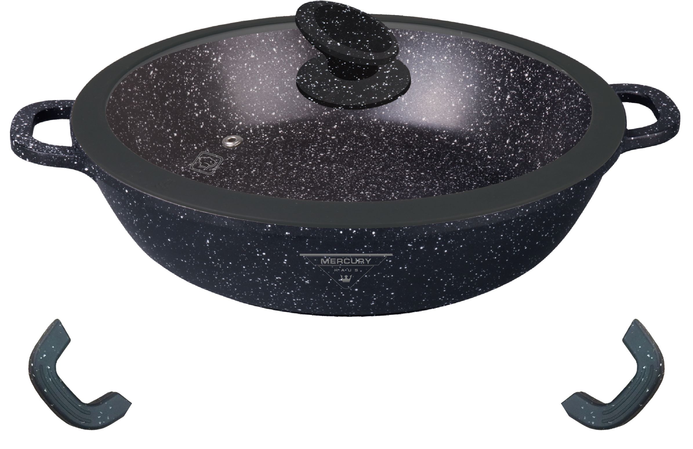 Сковорода-сотейник с антипригарным покрытием non-stick под мрамор Mercury MC - 6228 6, Черный, MC-6228
Сковорода-сотейник с антипригарным покрытием non-stick под мрамор Mercury MC - 6228 6, Черный, MC-6228