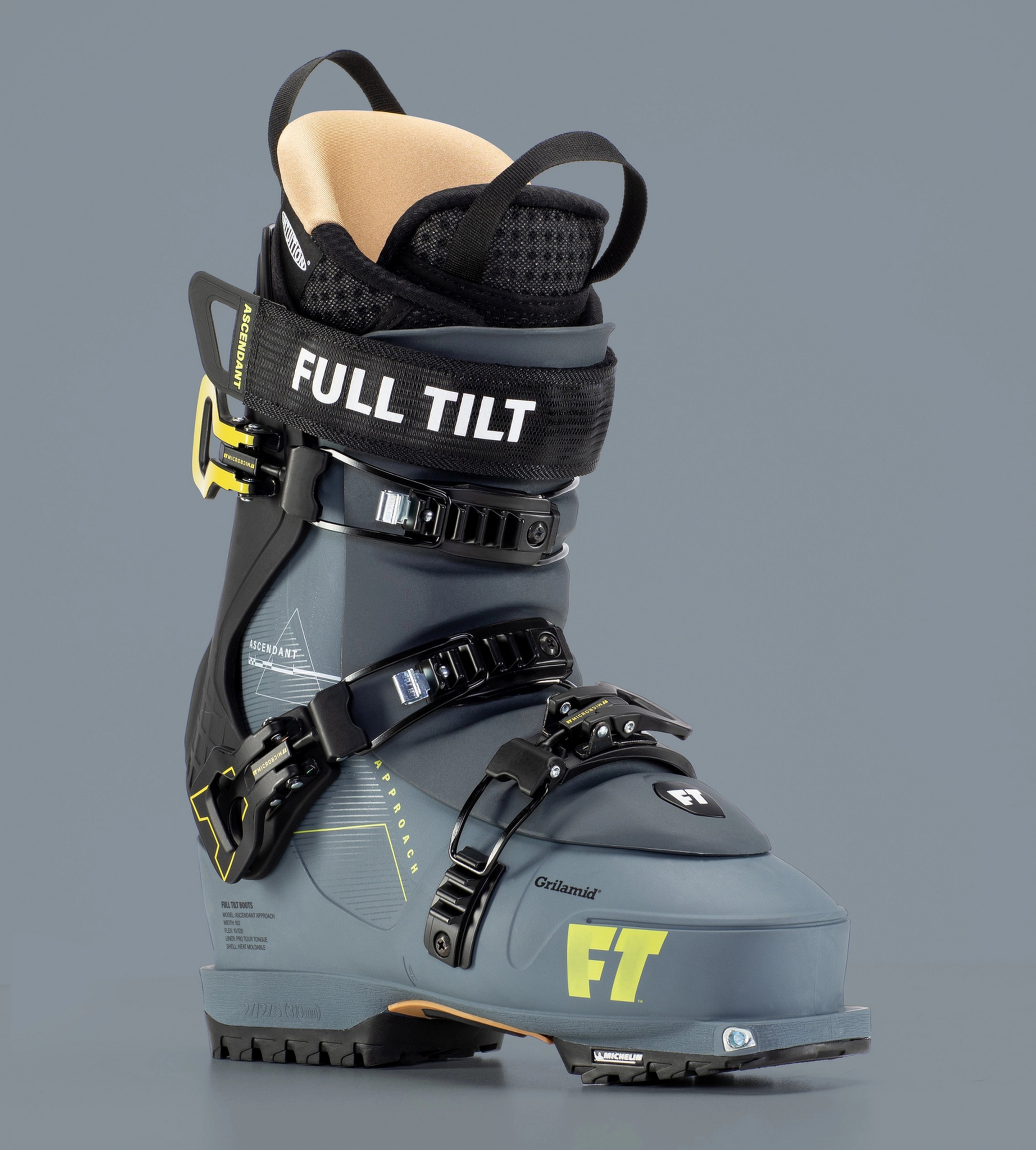 Горнолыжные Ботинки Full Tilt 2022-23 Ascendant Approach Michelin/Multicolor (См:27,5), Ascendant Approach Michelin/Grip Walk
Горнолыжные Ботинки Full Tilt 2022-23 Ascendant Approach Michelin/Multicolor (См:27,5), Ascendant Approach Michelin/Grip Walk