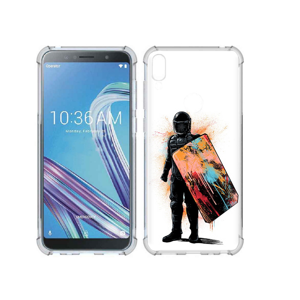 Чехол MyPads Tocco для Asus ZenFone Max Pro (ZB602KL) солдат с красочным щитом, Прозрачный, Tocco
Чехол MyPads Tocco для Asus ZenFone Max Pro (ZB602KL) солдат с красочным щитом, Прозрачный, Tocco