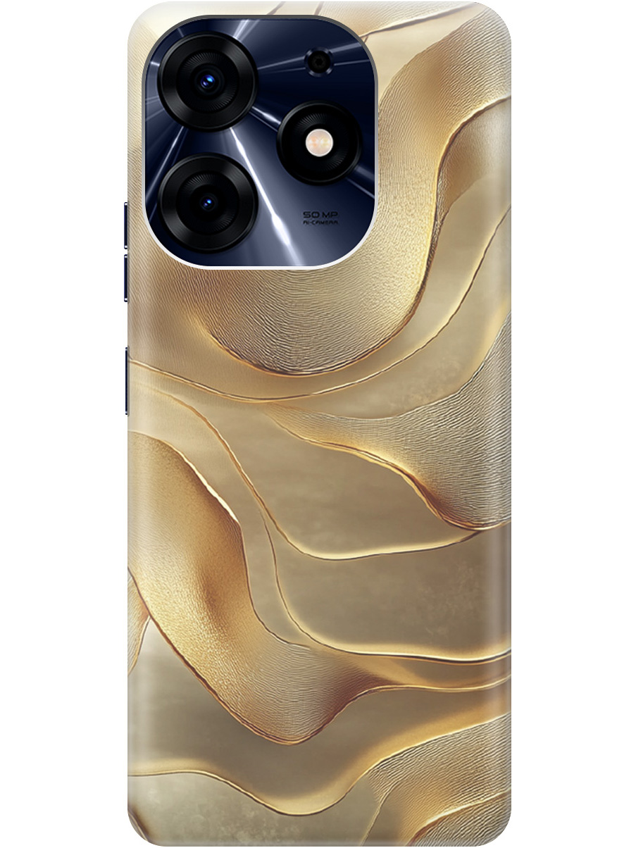 Силиконовый чехол на Tecno Spark 10 Pro с принтом "Золотистые волны", Прозрачный;бежевый;золотистый, 768742631
Силиконовый чехол на Tecno Spark 10 Pro с принтом "Золотистые волны", Прозрачный;бежевый;золотистый, 768742631