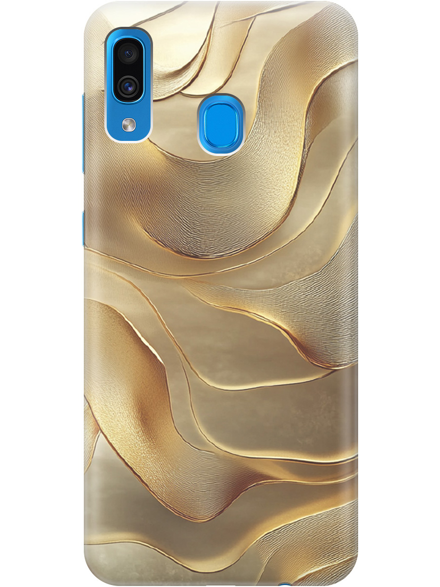 Силиконовый чехол на Samsung Galaxy A20/A30 с принтом "Золотистые волны", Прозрачный;бежевый;золотистый, 720772131
Силиконовый чехол на Samsung Galaxy A20/A30 с принтом "Золотистые волны", Прозрачный;бежевый;золотистый, 720772131