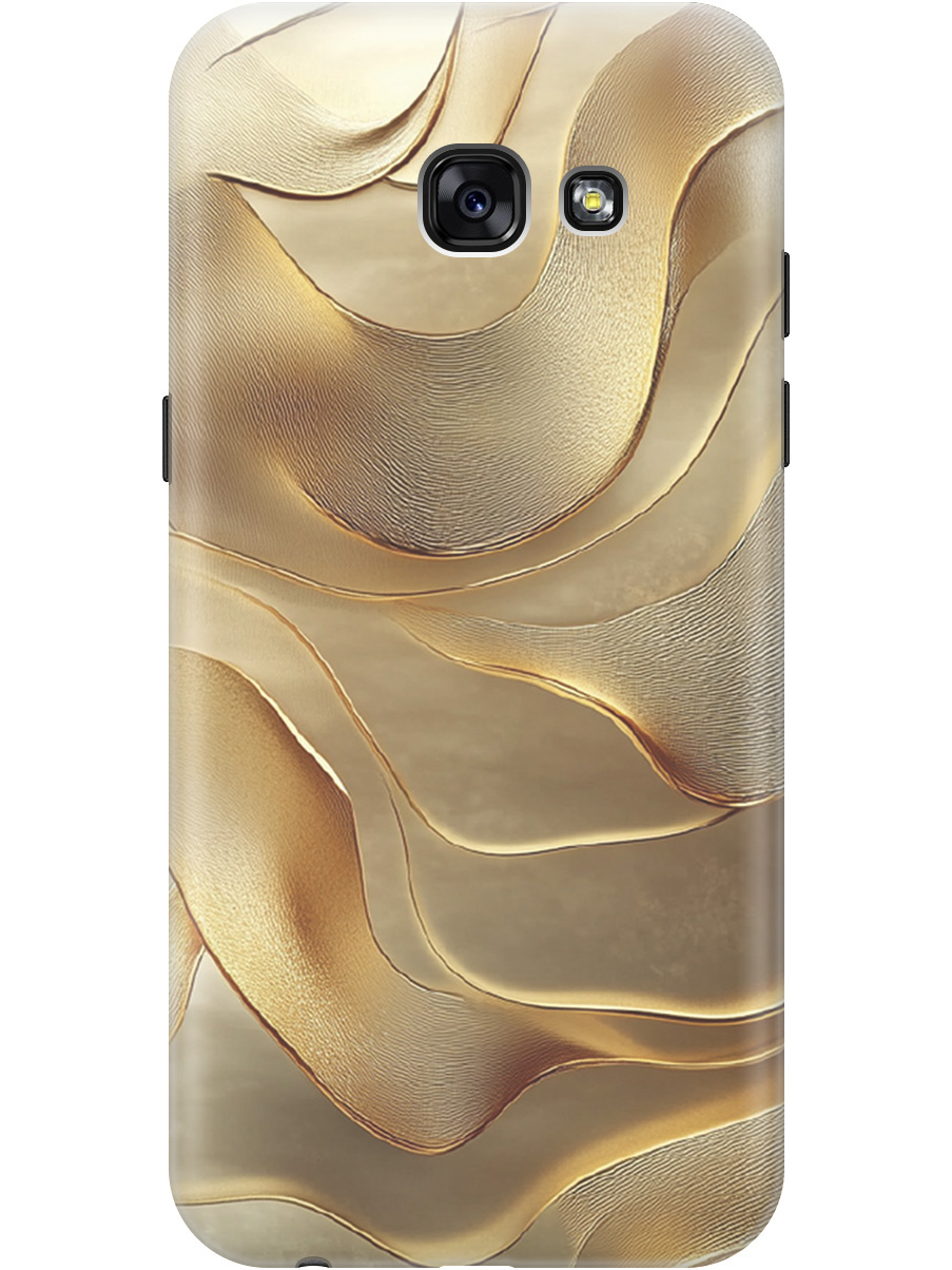 Силиконовый чехол на Samsung Galaxy A5 (2017) с принтом "Золотистые волны", Прозрачный;бежевый;золотистый, 713352131
Силиконовый чехол на Samsung Galaxy A5 (2017) с принтом "Золотистые волны", Прозрачный;бежевый;золотистый, 713352131