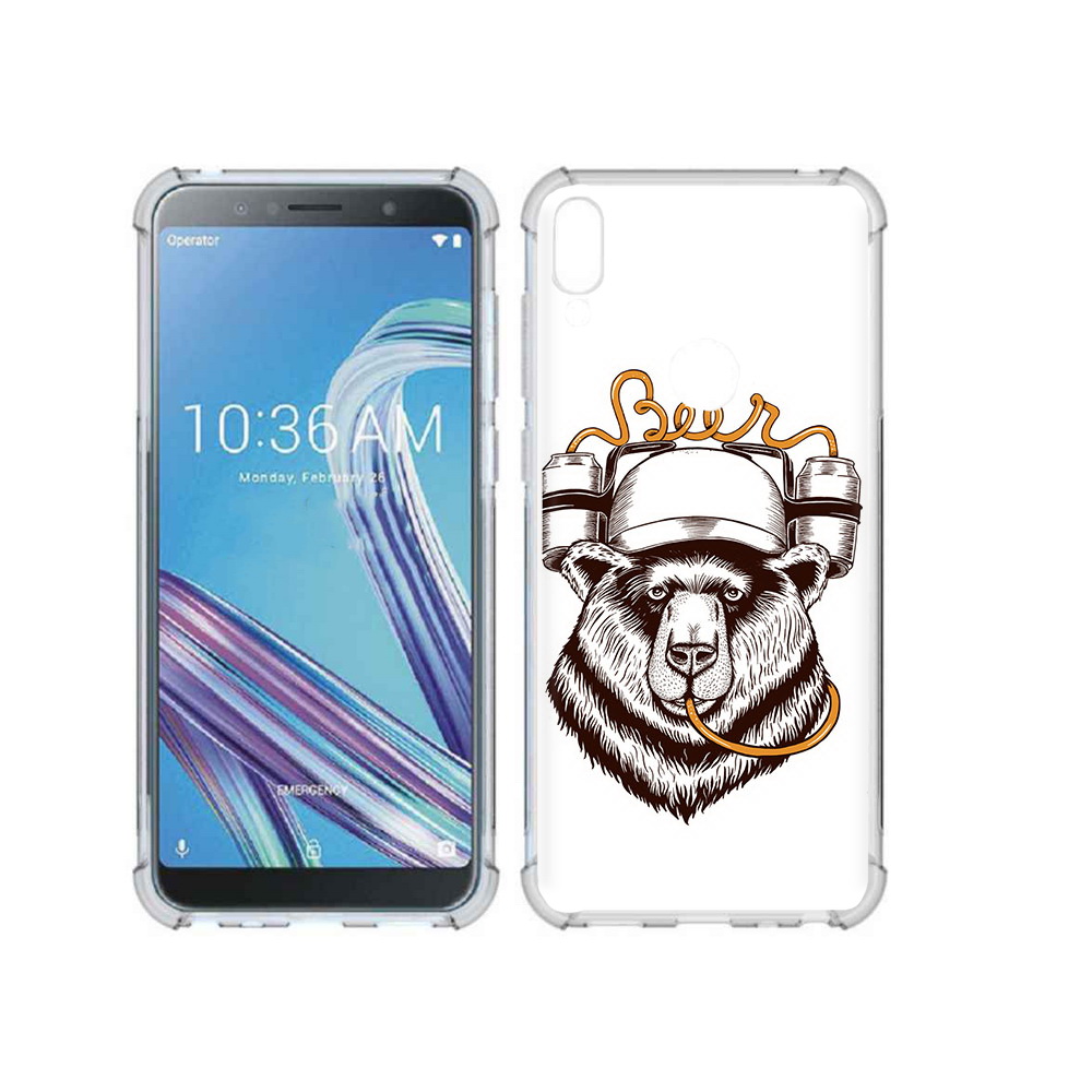 Чехол MyPads Tocco для Asus ZenFone Max Pro (ZB602KL) пивной медведь, Прозрачный, Tocco
Чехол MyPads Tocco для Asus ZenFone Max Pro (ZB602KL) пивной медведь, Прозрачный, Tocco