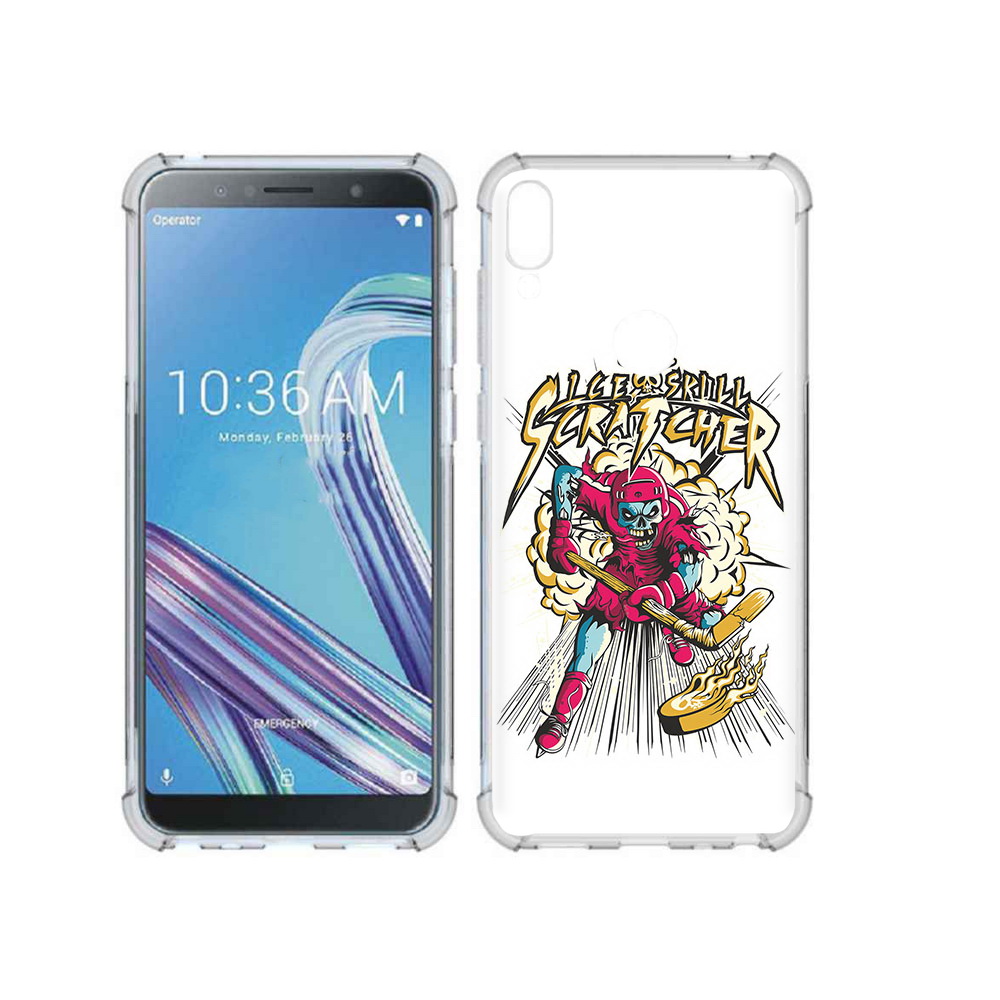 Чехол MyPads Tocco для Asus ZenFone Max Pro (ZB602KL) нарисованный скелет хоккеист, Прозрачный, Tocco
Чехол MyPads Tocco для Asus ZenFone Max Pro (ZB602KL) нарисованный скелет хоккеист, Прозрачный, Tocco