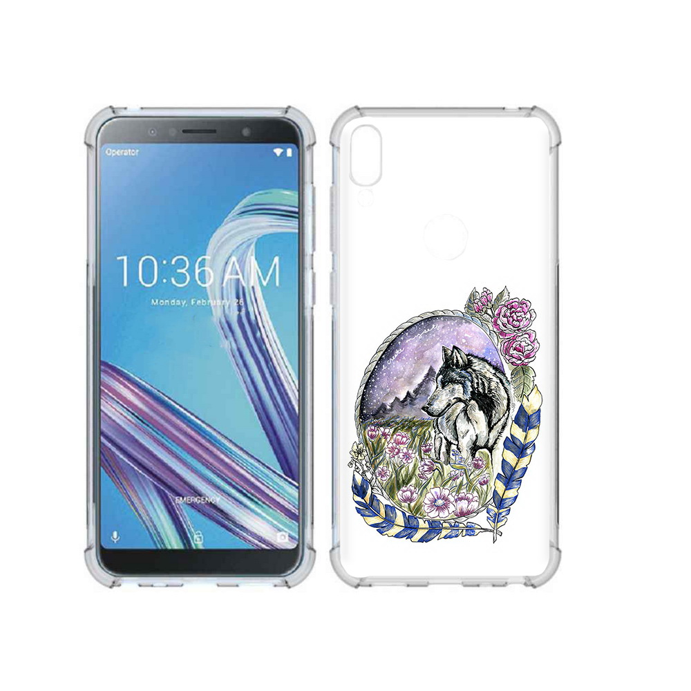 Чехол MyPads Tocco для Asus ZenFone Max Pro (ZB602KL) нарисованный волк в цветах с перьями, Прозрачный, Tocco
Чехол MyPads Tocco для Asus ZenFone Max Pro (ZB602KL) нарисованный волк в цветах с перьями, Прозрачный, Tocco