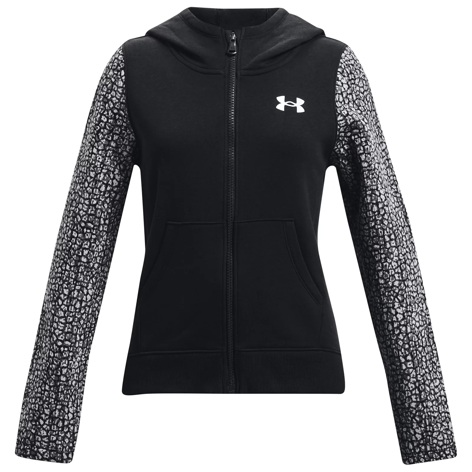 фото Толстовка under armour rival fleece fz 1366045-001 р. ylg