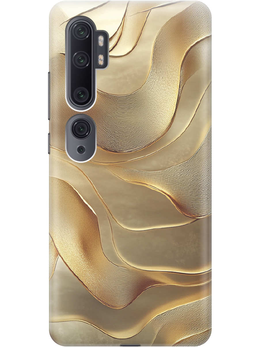 Силиконовый чехол на Xiaomi Mi Note 10 / Note 10 Pro с принтом "Золотистые волны", Прозрачный;бежевый;золотистый, 722362031
Силиконовый чехол на Xiaomi Mi Note 10 / Note 10 Pro с принтом "Золотистые волны", Прозрачный;бежевый;золотистый, 722362031