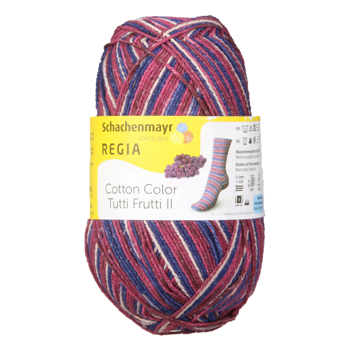 Cotton Color /Коттон Колор/ пряжа Schachenmayr Regia, MEZ, 9801621 (02423, Tutti Frutti), Розовый
Cotton Color /Коттон Колор/ пряжа Schachenmayr Regia, MEZ, 9801621 (02423, Tutti Frutti), Розовый