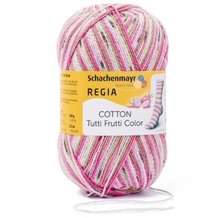 Cotton Color /Коттон Колор/ пряжа Schachenmayr Regia, MEZ, 9801621 (02419, Tutti Frutti), Разноцветный
Cotton Color /Коттон Колор/ пряжа Schachenmayr Regia, MEZ, 9801621 (02419, Tutti Frutti), Разноцветный