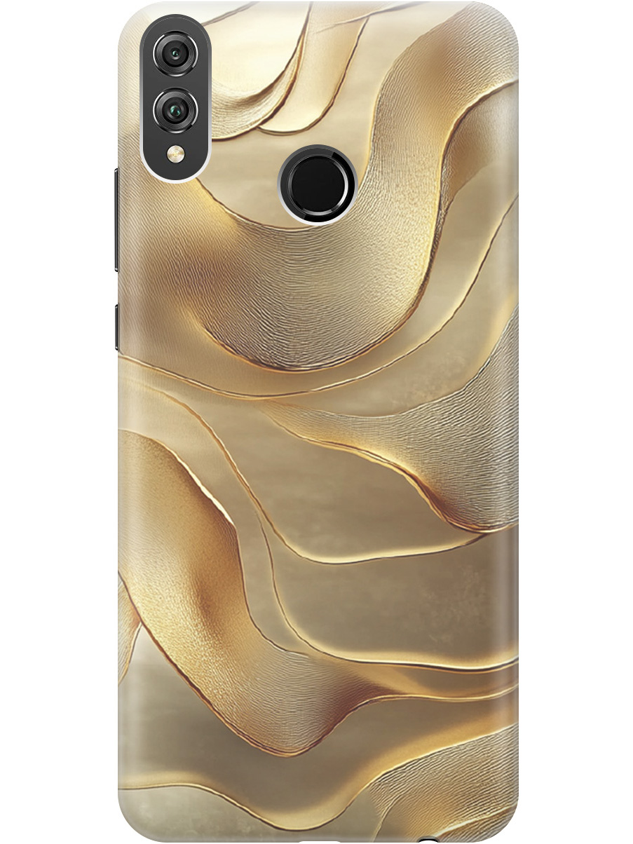 Силиконовый чехол на Honor 8X с принтом "Золотистые волны", Прозрачный;бежевый;золотистый, 719355531
Силиконовый чехол на Honor 8X с принтом "Золотистые волны", Прозрачный;бежевый;золотистый, 719355531