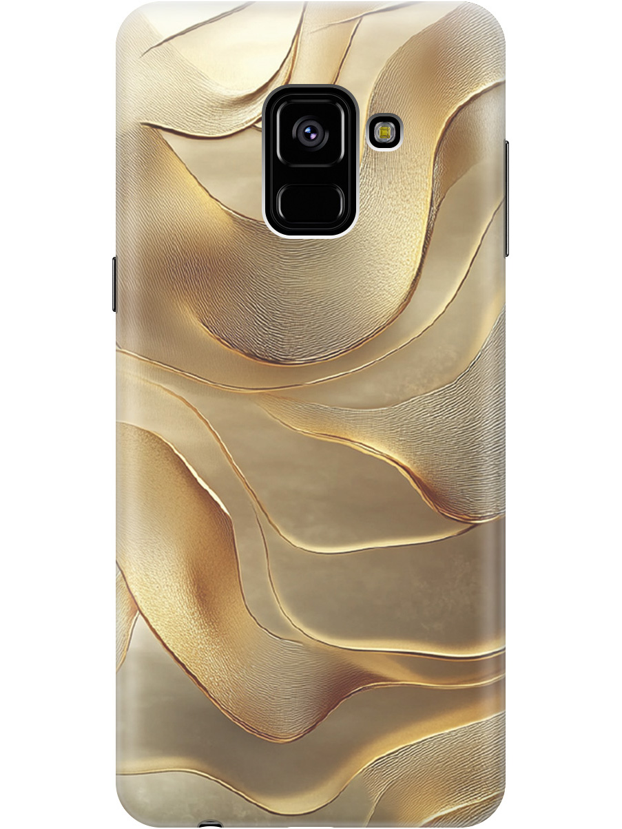 Силиконовый чехол на Samsung Galaxy A8 (2018) с принтом "Золотистые волны", Прозрачный;бежевый;золотистый, 716847531
Силиконовый чехол на Samsung Galaxy A8 (2018) с принтом "Золотистые волны", Прозрачный;бежевый;золотистый, 716847531