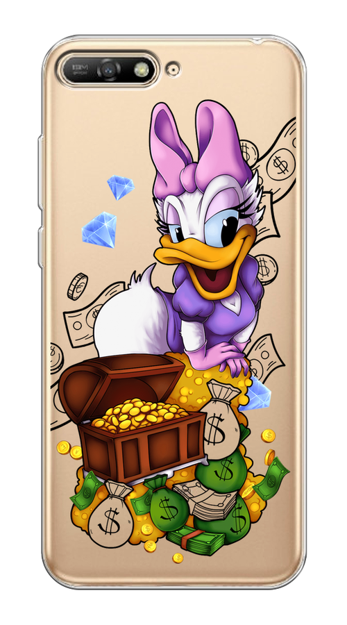 Чехол на Huawei Y6 2018 "Rich Daisy Duck", Коричневый;белый;фиолетовый, 67850-6
Чехол на Huawei Y6 2018 "Rich Daisy Duck", Коричневый;белый;фиолетовый, 67850-6