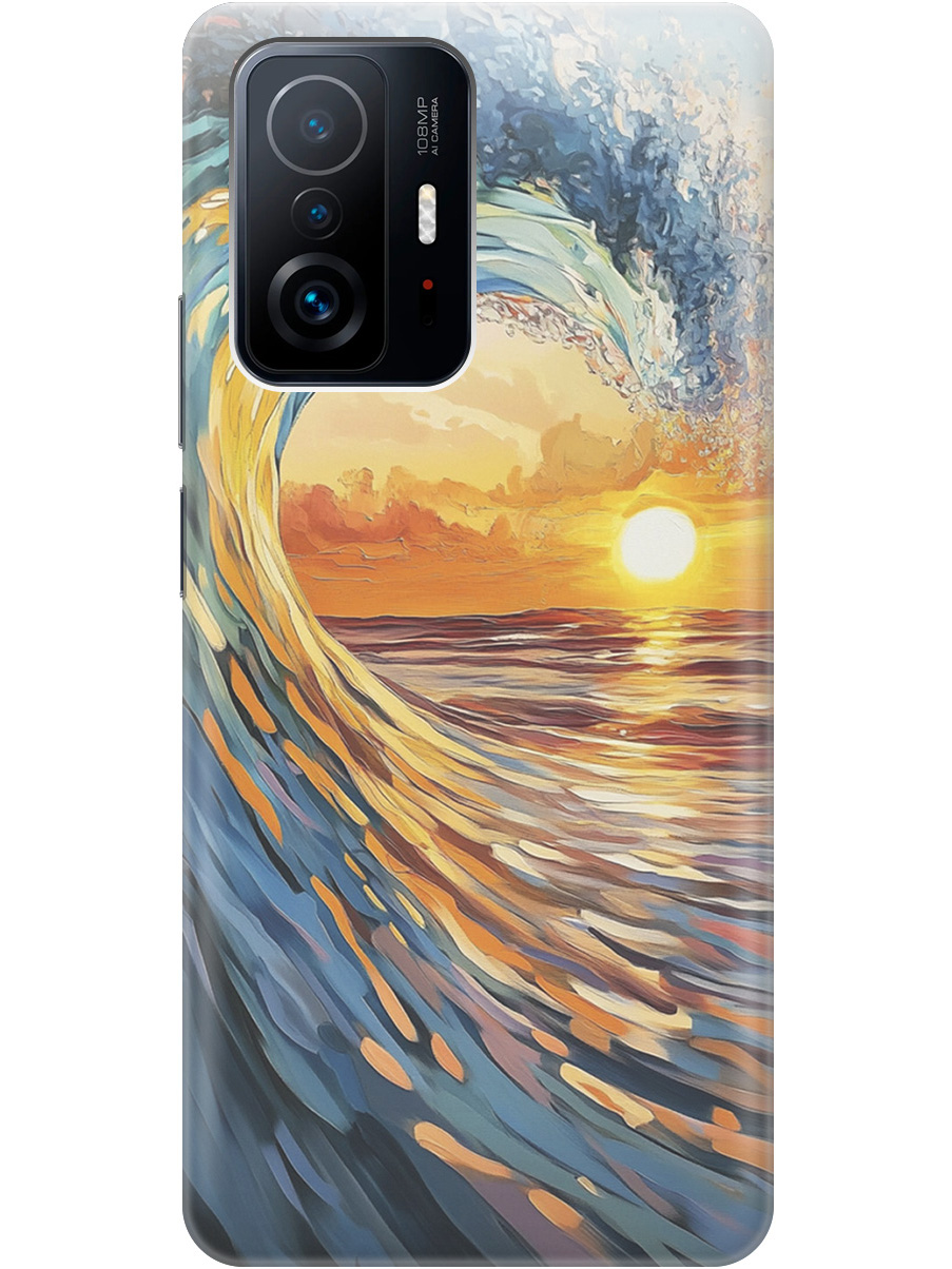 Силиконовый чехол на Xiaomi 11T / 11T Pro с принтом "Волна и закат", Прозрачный;желтый;синий, 732395241
Силиконовый чехол на Xiaomi 11T / 11T Pro с принтом "Волна и закат", Прозрачный;желтый;синий, 732395241