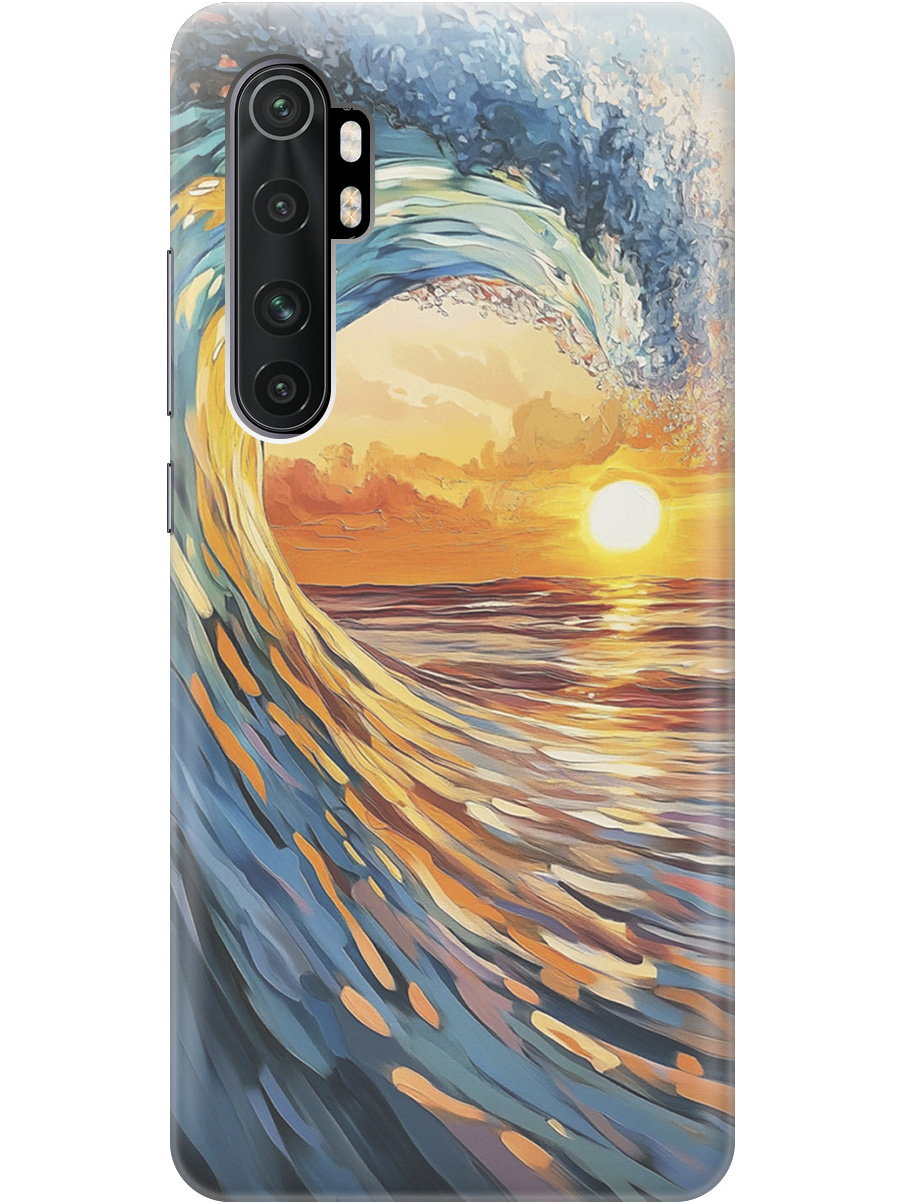Силиконовый чехол на Xiaomi Mi Note 10 Lite с принтом "Волна и закат", Прозрачный;желтый;синий, 723101241
Силиконовый чехол на Xiaomi Mi Note 10 Lite с принтом "Волна и закат", Прозрачный;желтый;синий, 723101241