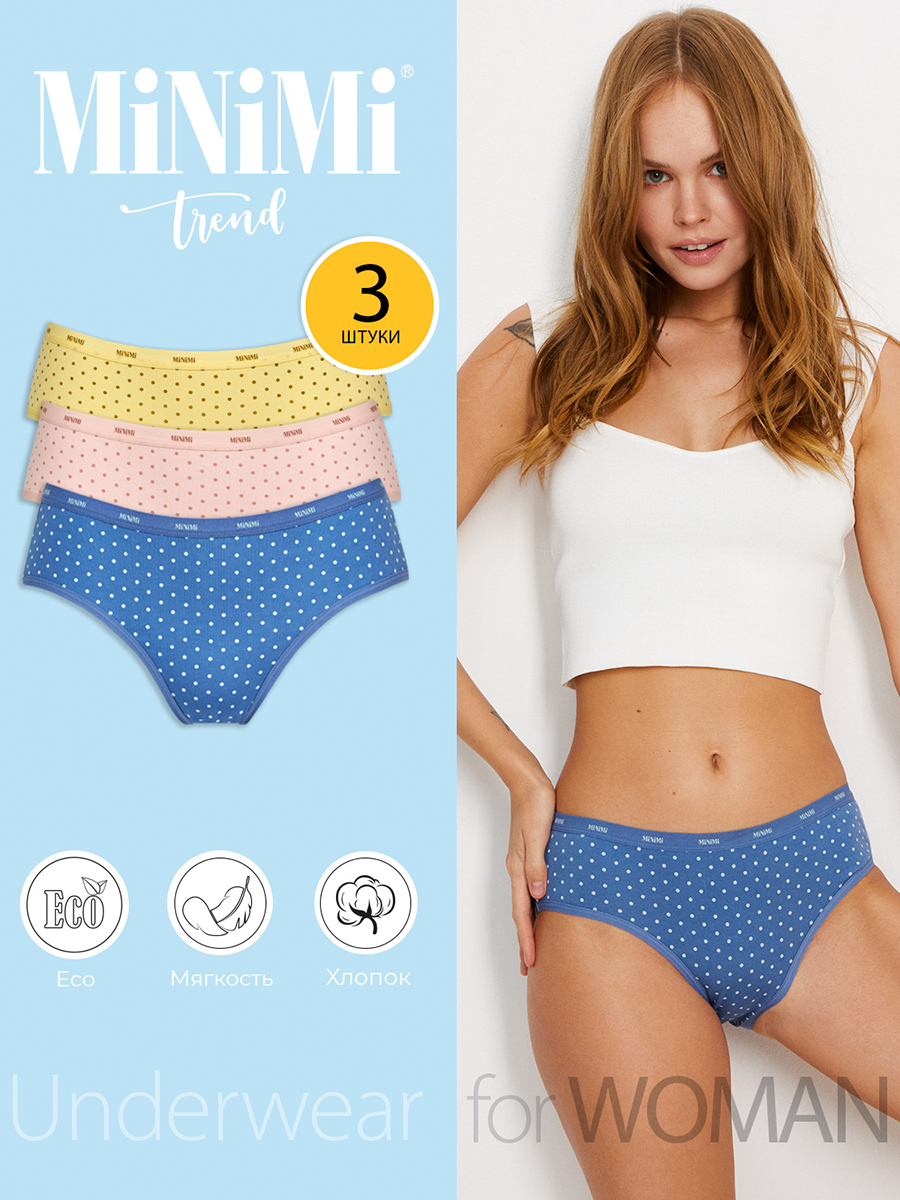 Комплект трусов женских Minimi MT_Pois_221 Slip (спайка 3 шт.) в ассортименте XS, MT_Pois_221 Slip (спайка 3 шт.)
Комплект трусов женских Minimi MT_Pois_221 Slip (спайка 3 шт.) в ассортименте XS, MT_Pois_221 Slip (спайка 3 шт.)