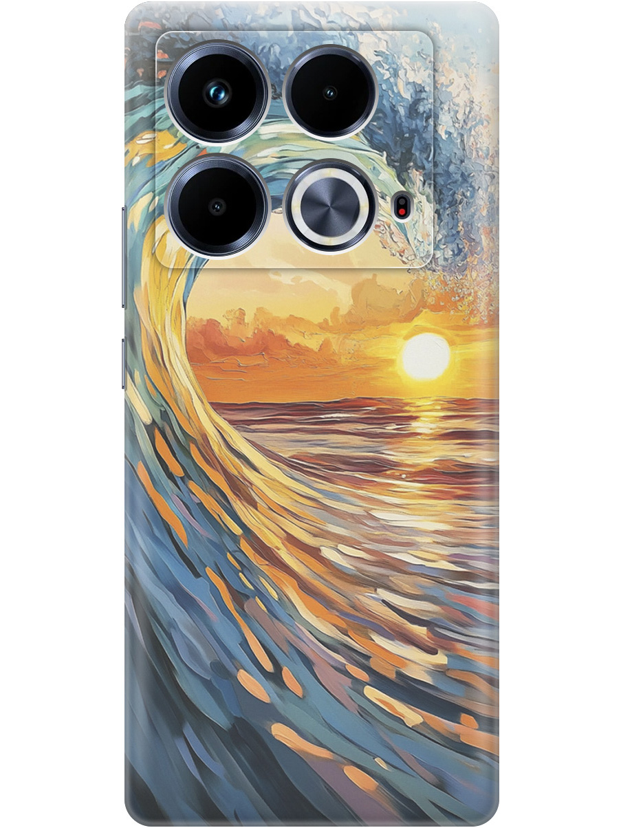 Силиконовый чехол на Infinix Note 40 с принтом "Волна и закат", Прозрачный;желтый;синий, 782626441
Силиконовый чехол на Infinix Note 40 с принтом "Волна и закат", Прозрачный;желтый;синий, 782626441