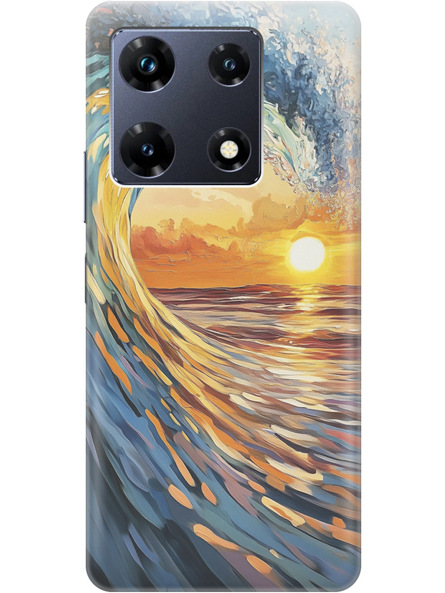 Силиконовый чехол на Infinix Note 30 Pro с принтом "Волна и закат", Прозрачный;желтый;синий, 773942841
Силиконовый чехол на Infinix Note 30 Pro с принтом "Волна и закат", Прозрачный;желтый;синий, 773942841
