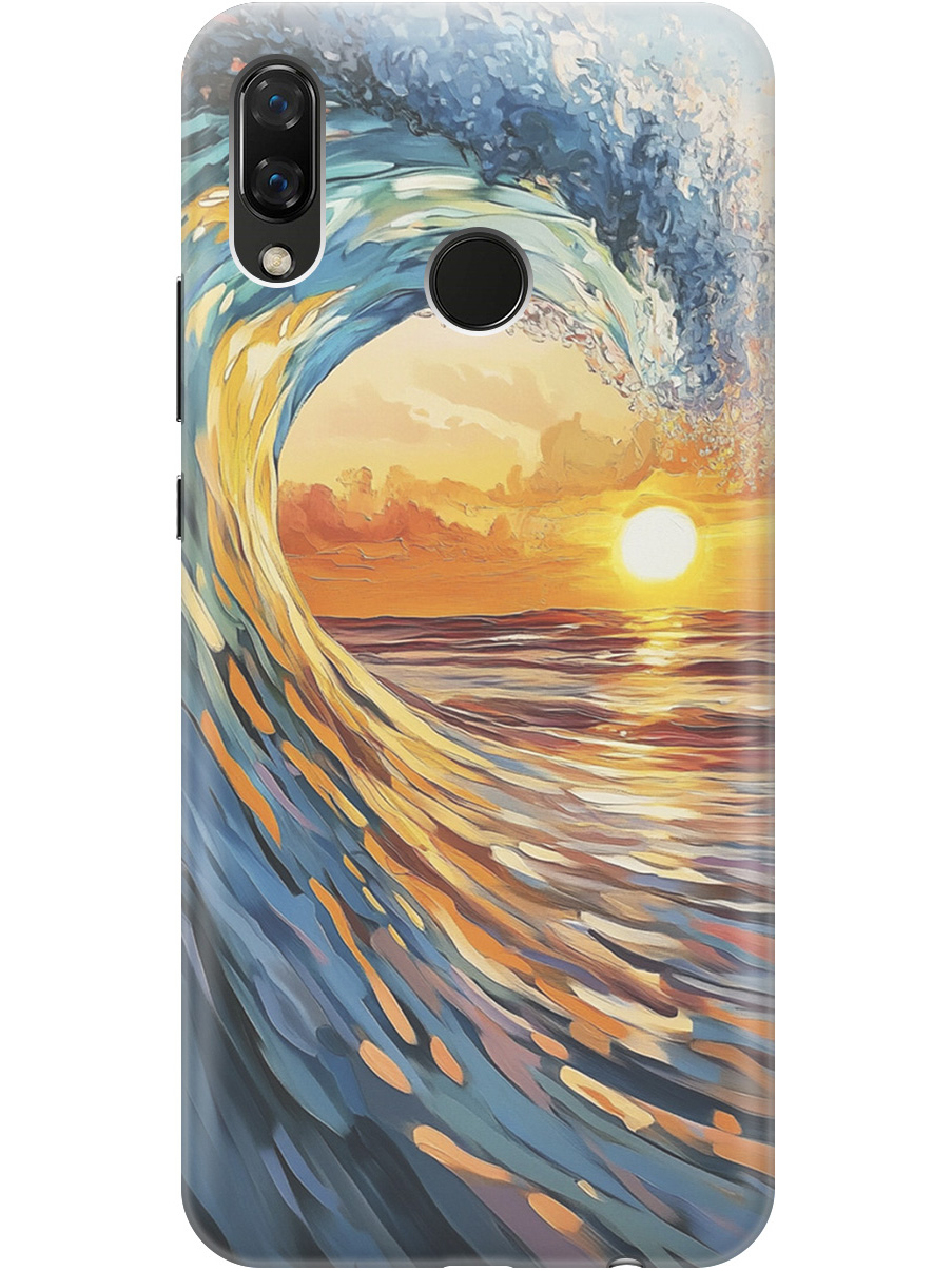 Силиконовый чехол на Huawei Nova 3 с принтом "Волна и закат", Прозрачный;желтый;синий, 718981141
Силиконовый чехол на Huawei Nova 3 с принтом "Волна и закат", Прозрачный;желтый;синий, 718981141