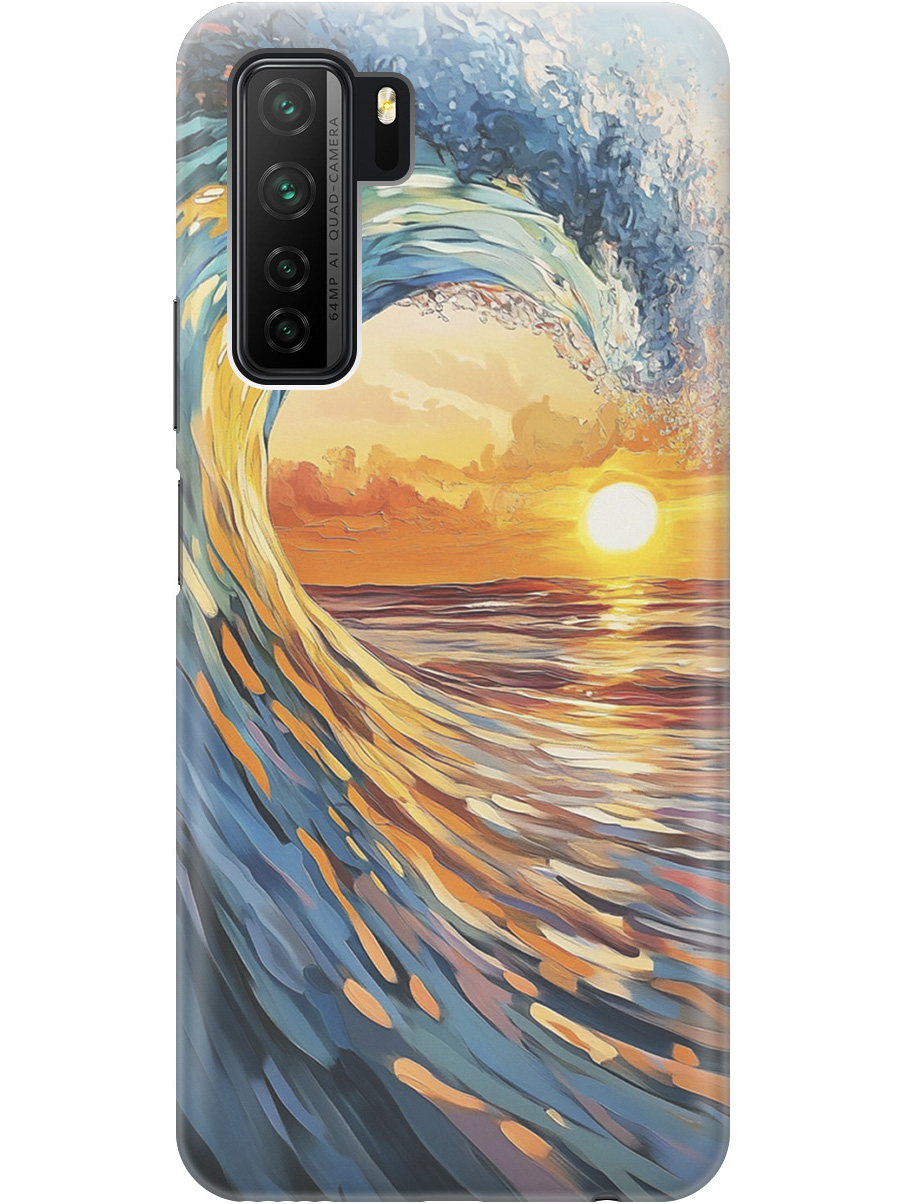 Силиконовый чехол на Honor 30S, Huawei Nova 7 SE с принтом "Волна и закат", Прозрачный;желтый;синий, 722946141
Силиконовый чехол на Honor 30S, Huawei Nova 7 SE с принтом "Волна и закат", Прозрачный;желтый;синий, 722946141