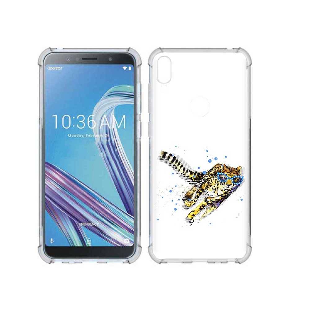 Чехол MyPads Tocco для Asus ZenFone Max Pro (ZB602KL) гепард в очках, Прозрачный, Tocco
Чехол MyPads Tocco для Asus ZenFone Max Pro (ZB602KL) гепард в очках, Прозрачный, Tocco