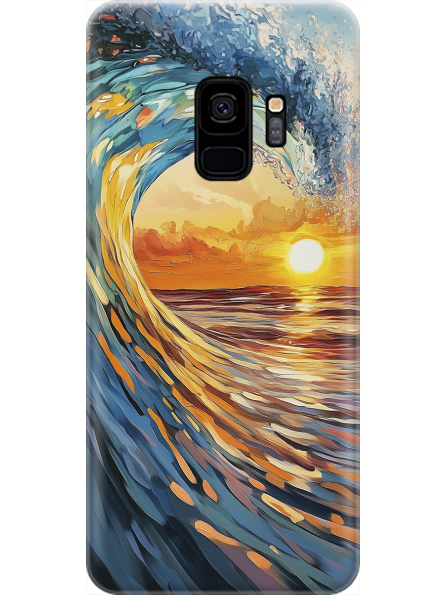 Силиконовый чехол на Samsung Galaxy S9 с принтом "Волна и закат", Прозрачный;желтый;синий, 717153841
Силиконовый чехол на Samsung Galaxy S9 с принтом "Волна и закат", Прозрачный;желтый;синий, 717153841